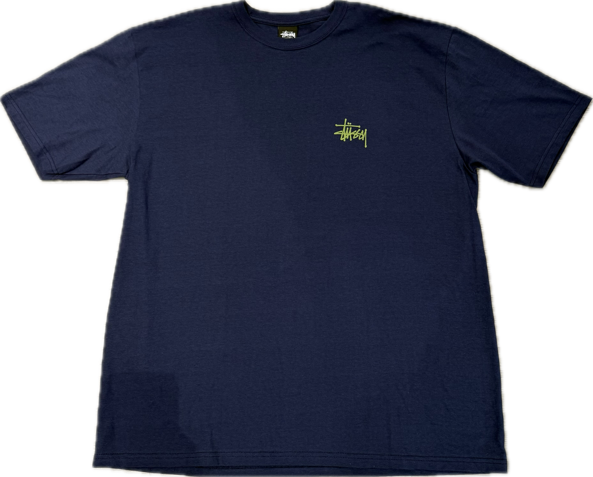 Stussy Fossil Tee Navy/Green