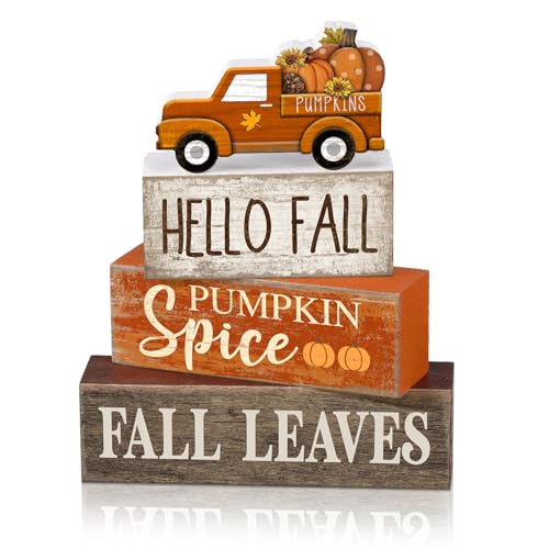 4 Pcs Fall Table Decor (Fall Leaves)