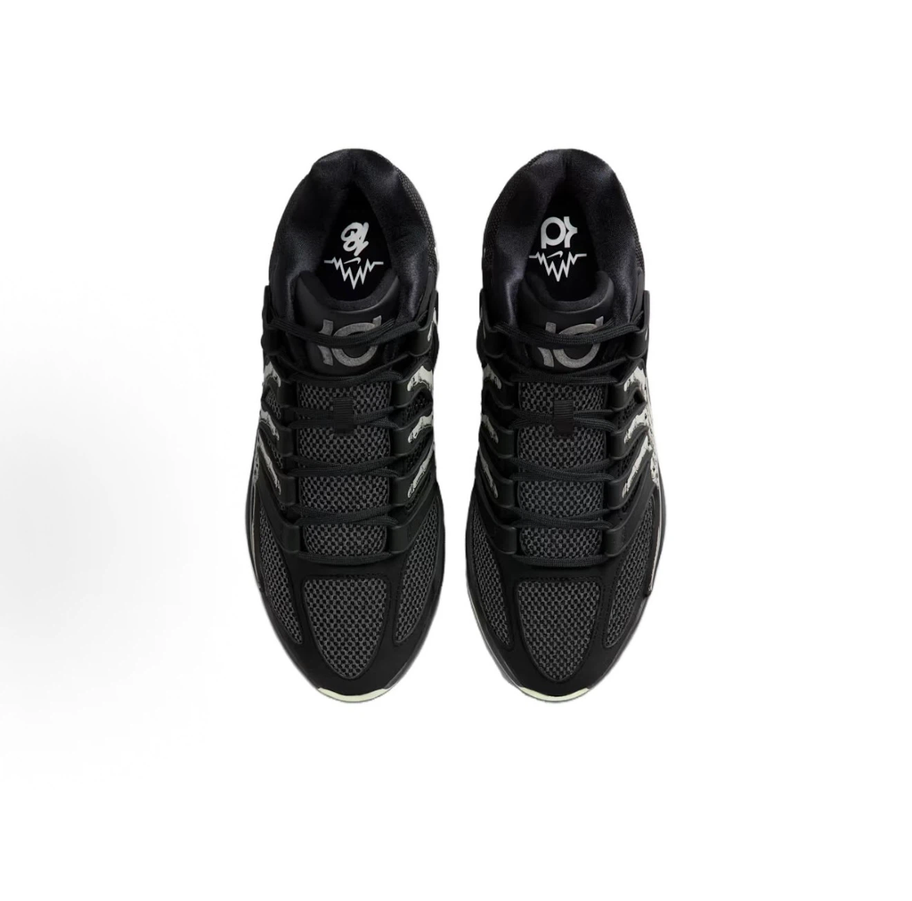 Nike KD 17 Skeleton Black Glow In The Dark Basketball Shoes, Men Halloween Limited Sneakers