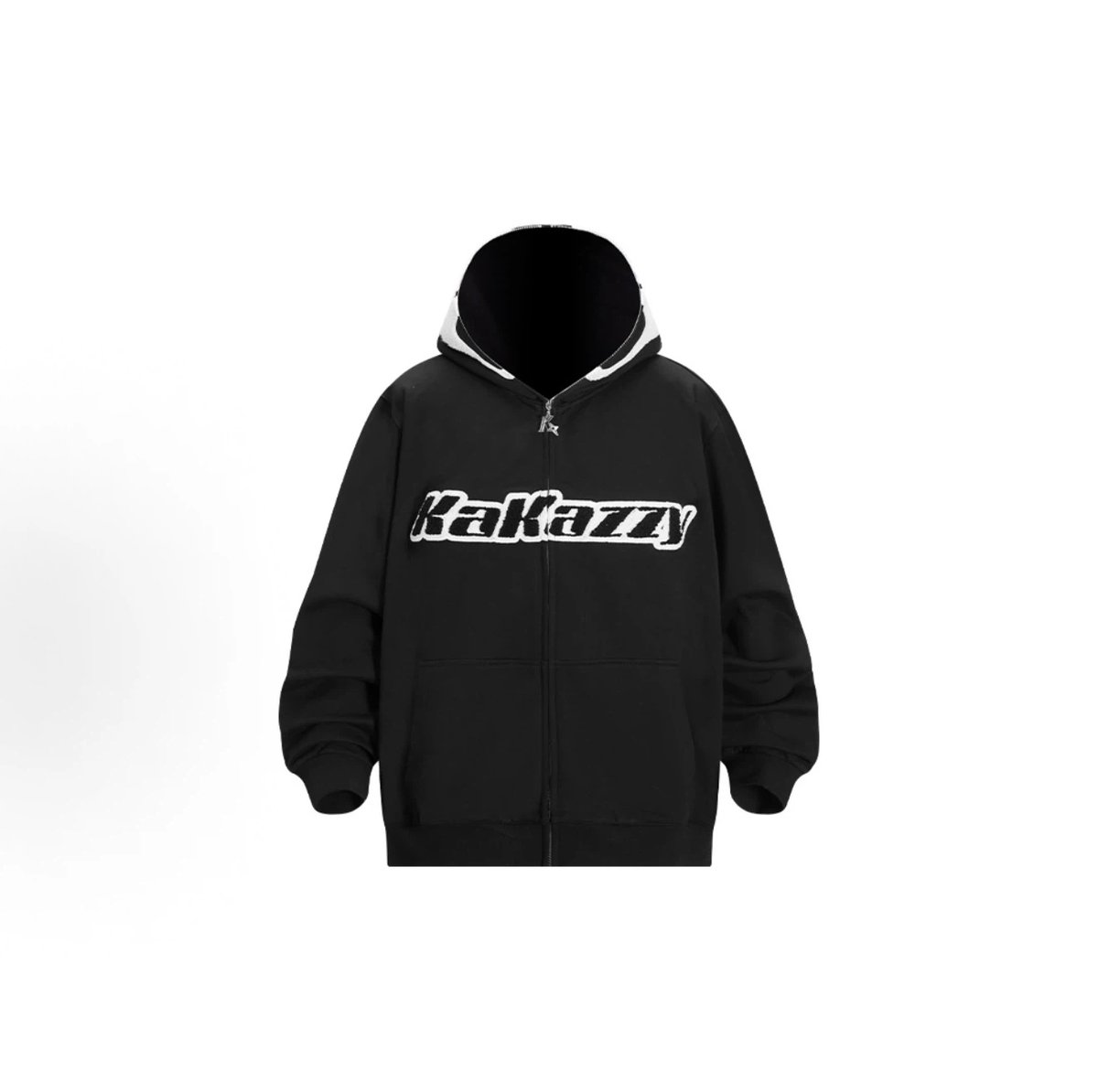 Kakazzy Halloween Scream Ghost Face Full Zip Hoodie Unisex Streetwear Jacket
