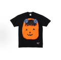 Supreme Yohji Yamamoto Pumpkin T-Shirt, Halloween Jack O Lantern Rose Graphic Short Sleeve Tee